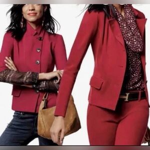 CABI 3175 Outing Ponte Knit Stretch Blazer Jacket Women’s Size 8